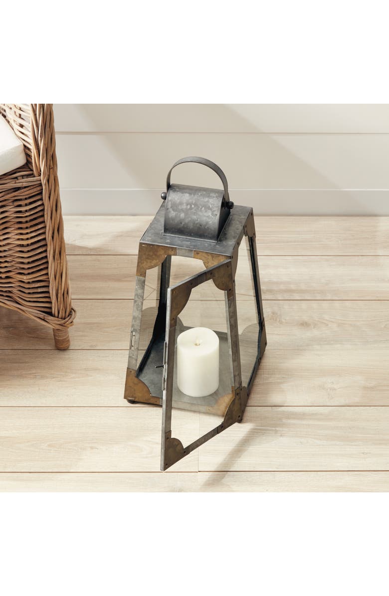 Napa Home & Garden Madera Outdoor Lantern, Alternate, color, Gray