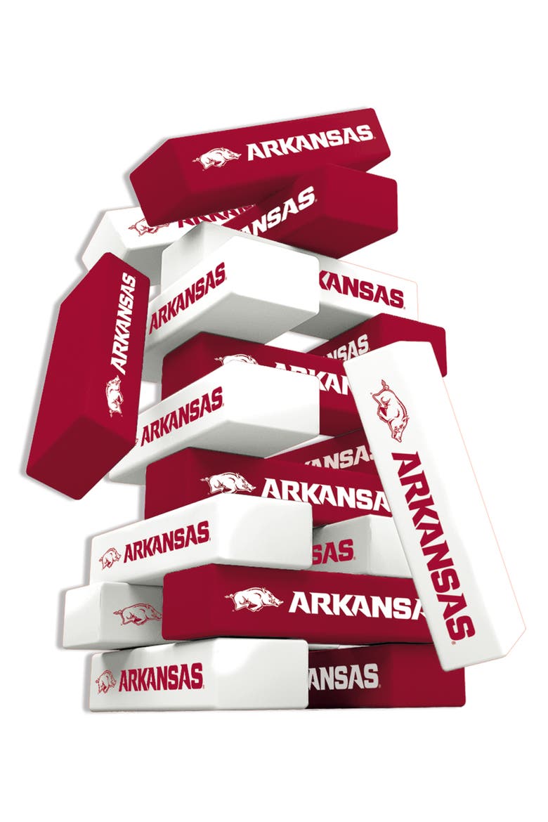 Arkansas Razorbacks Tumble Tower, Alternate, color, Multicolor