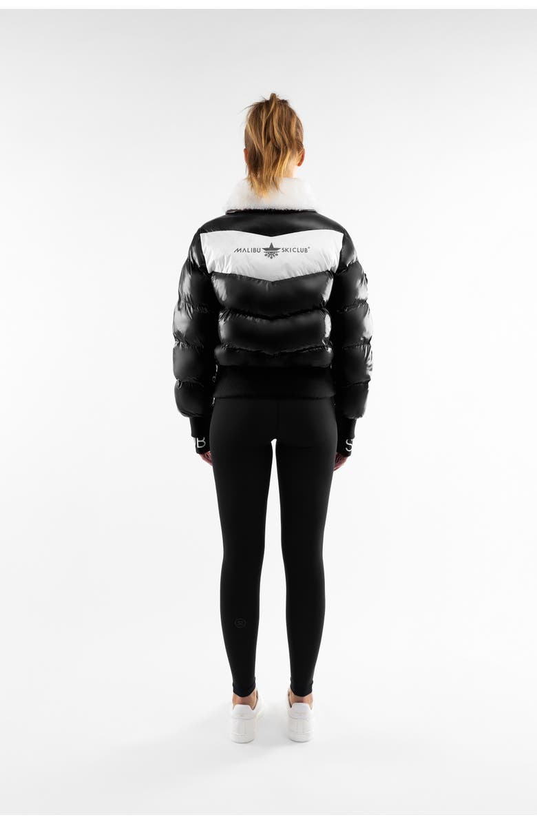 Malibu Ski Club Apres Slick Bomber, Alternate, color, Black