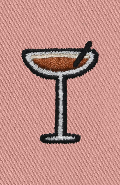 Dalix Espresso Martini Bucket Hat In Peach Melba