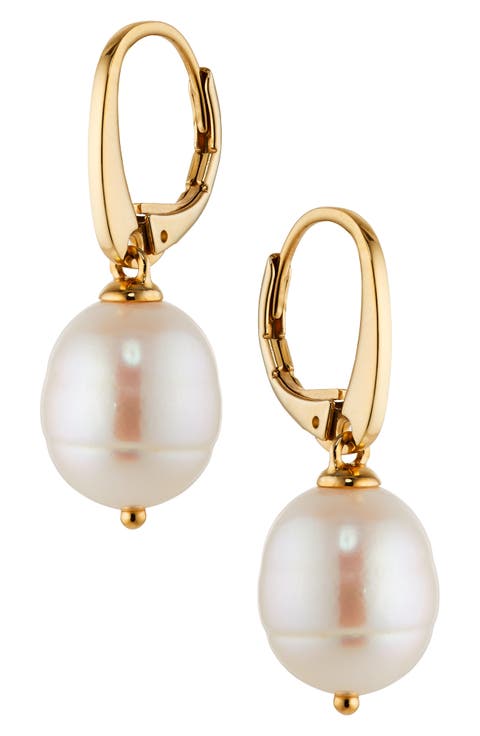 Freshwater Pearl Drop Earrings