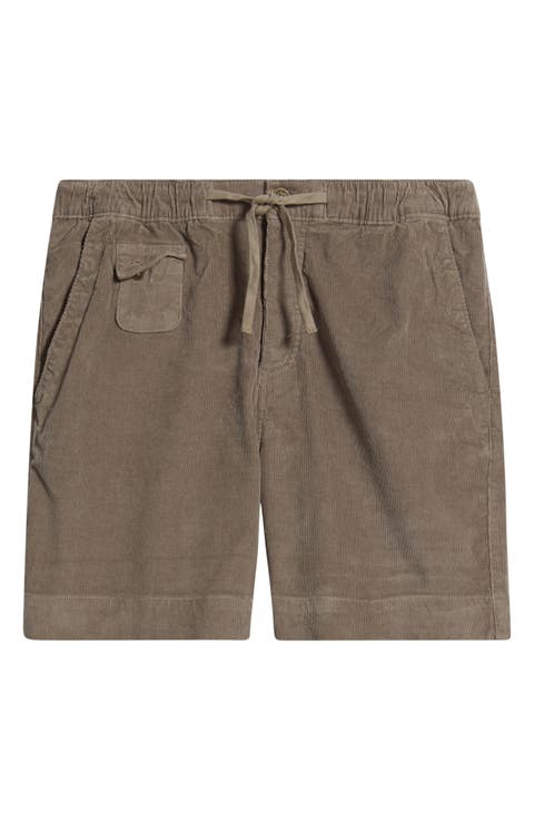 Easy Rider Drawstring Corduroy Shorts