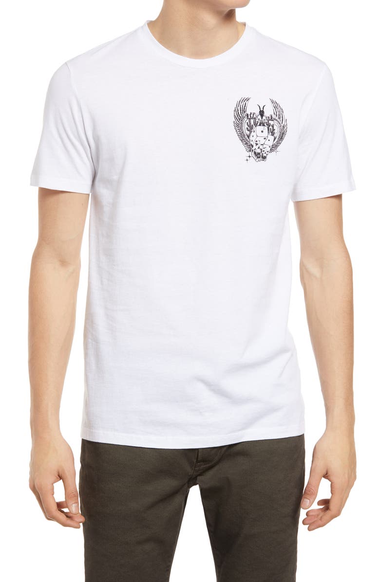 AllSaints Men's Los Highway Graphic Tee, Main, color,