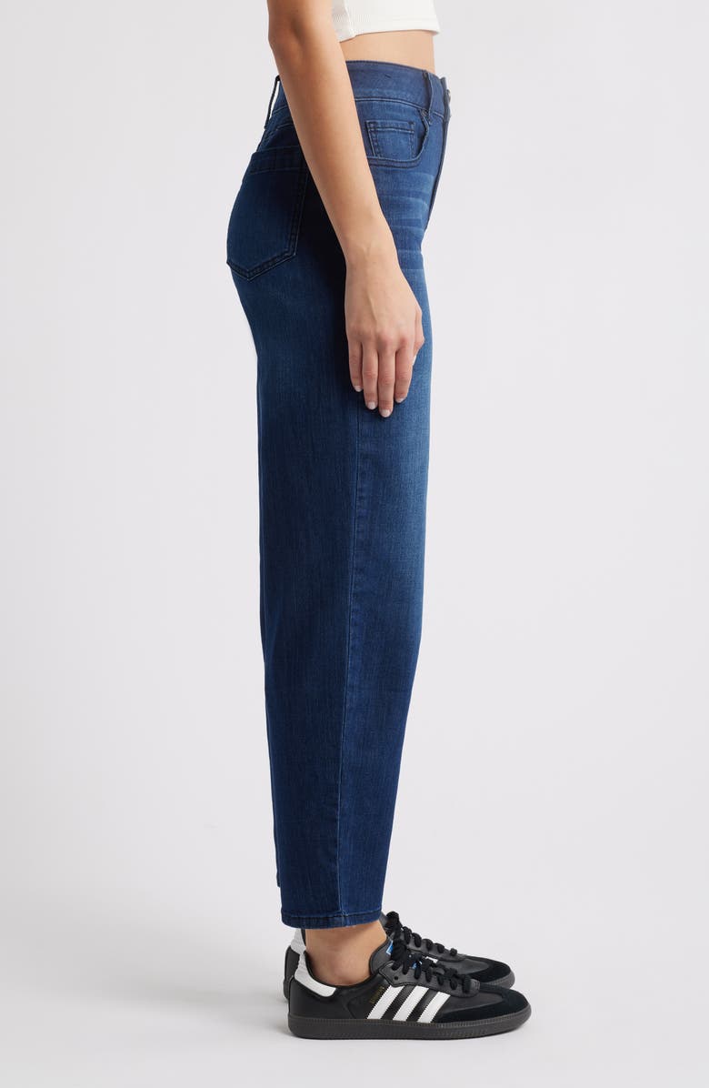 1822 Denim High Waist Ankle Barrel Jeans, Alternate, color, Unique