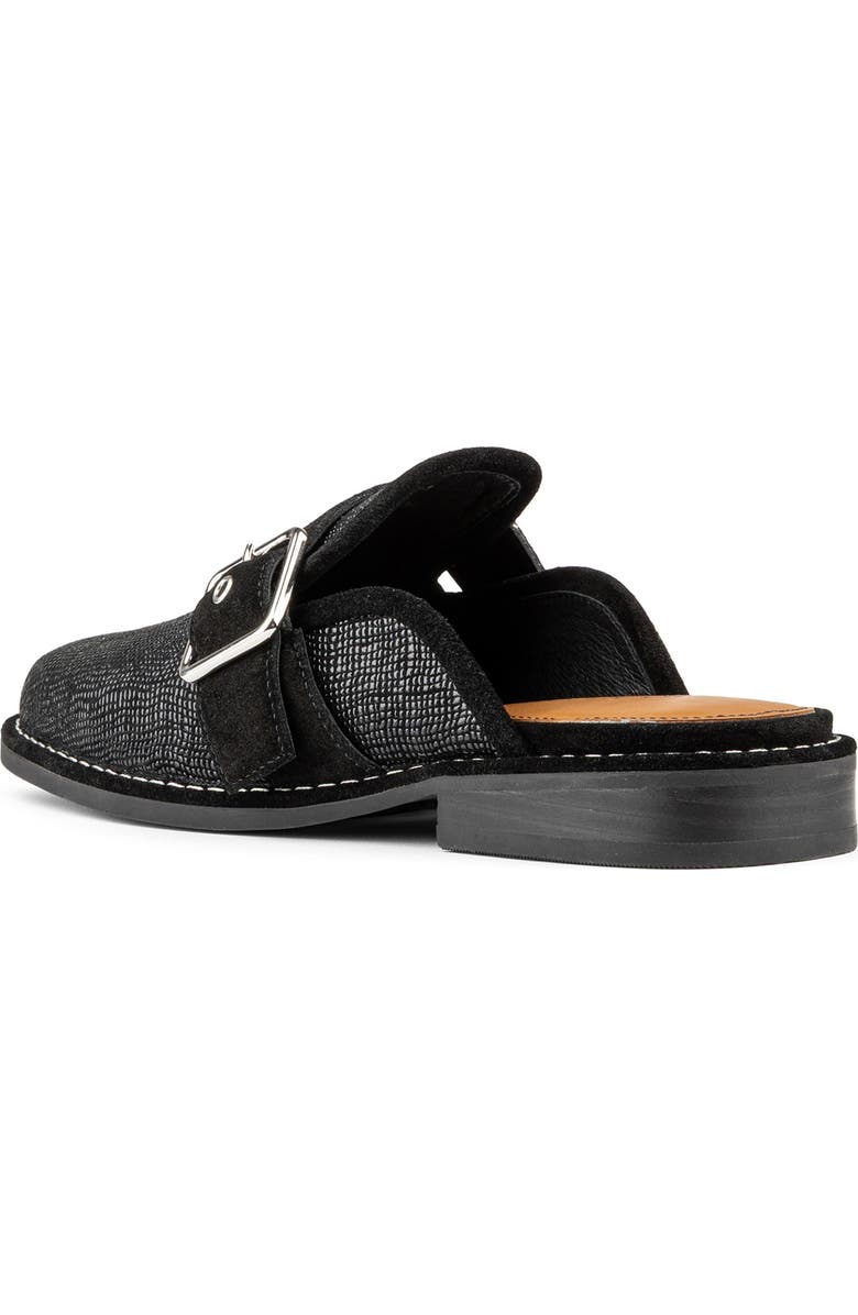 Donald Pliner Buckle Mule, Alternate, color, Black