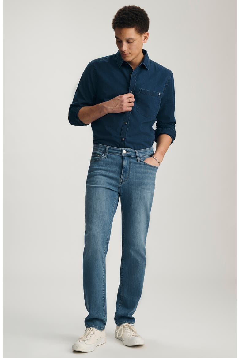 Steve Athletic Slim Fit Jeans, Alternate, color, MID SUPERMOVE