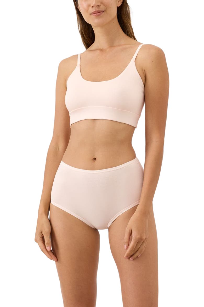 Everyday High Rise Brief 5-Pack Made With Organic Cotton, Alternate, color, Core Edit