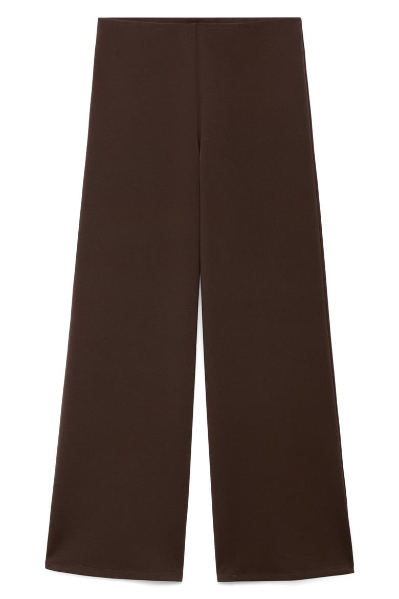 Salve Eastic Waist Pants, Alternate, color, BROWN