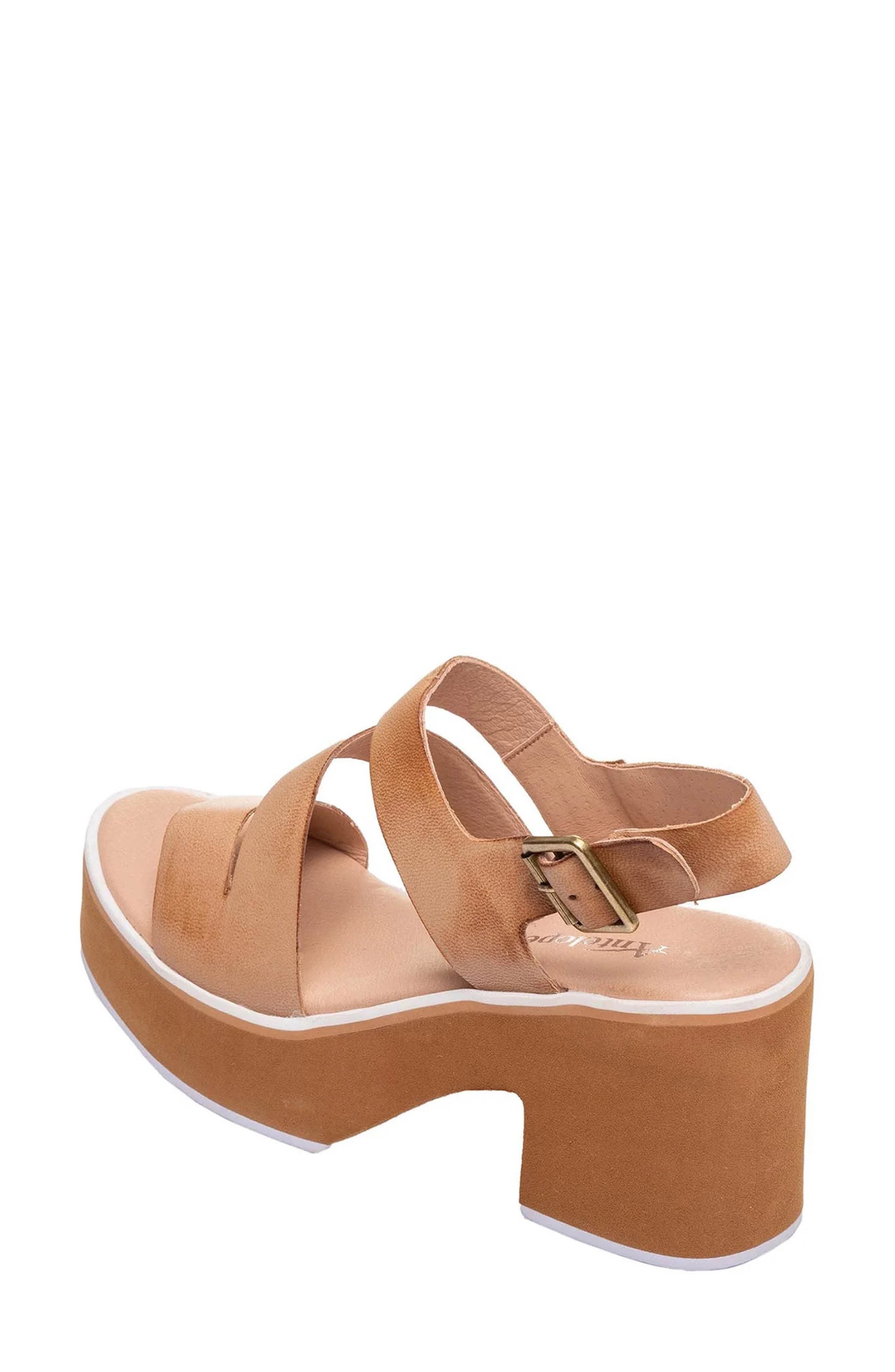 ANTELOPE Ina Platform Slingback Sandal, Alternate, color, Make Up