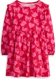 Mini Boden Kids' Print Cotton Jersey Dress