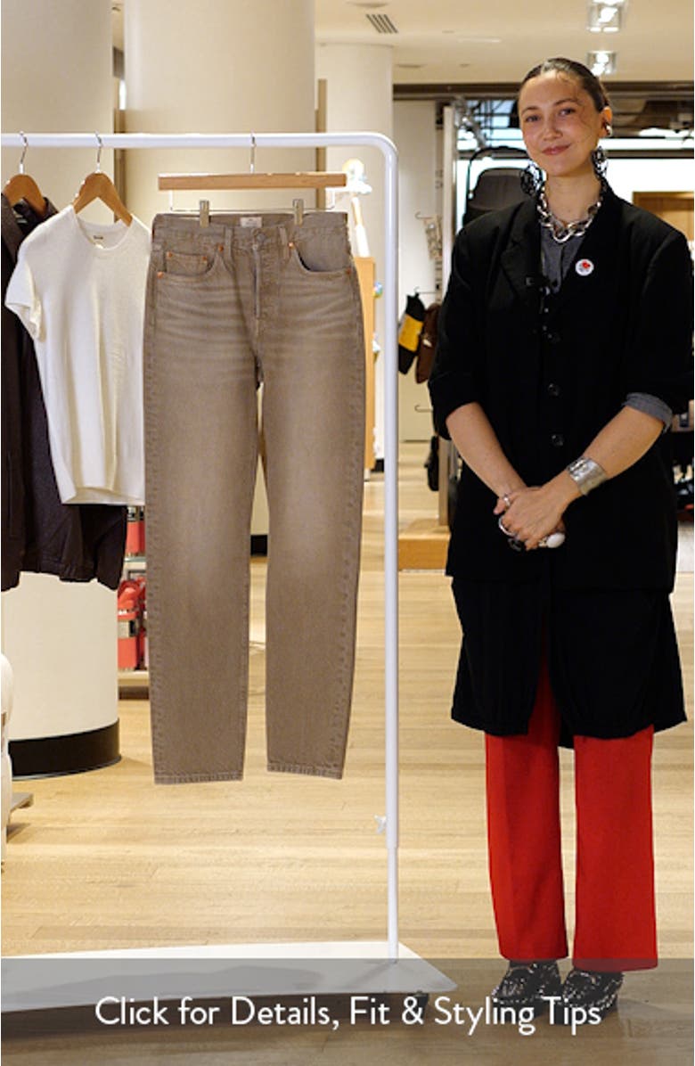 501<sup>®</sup> High Waist Straight Leg Jeans, sales video thumbnail