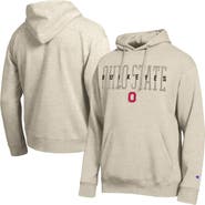 Champion Men's Champion Oatmeal Ohio State Buckeyes All-Star Neutral Stack Hoodie
