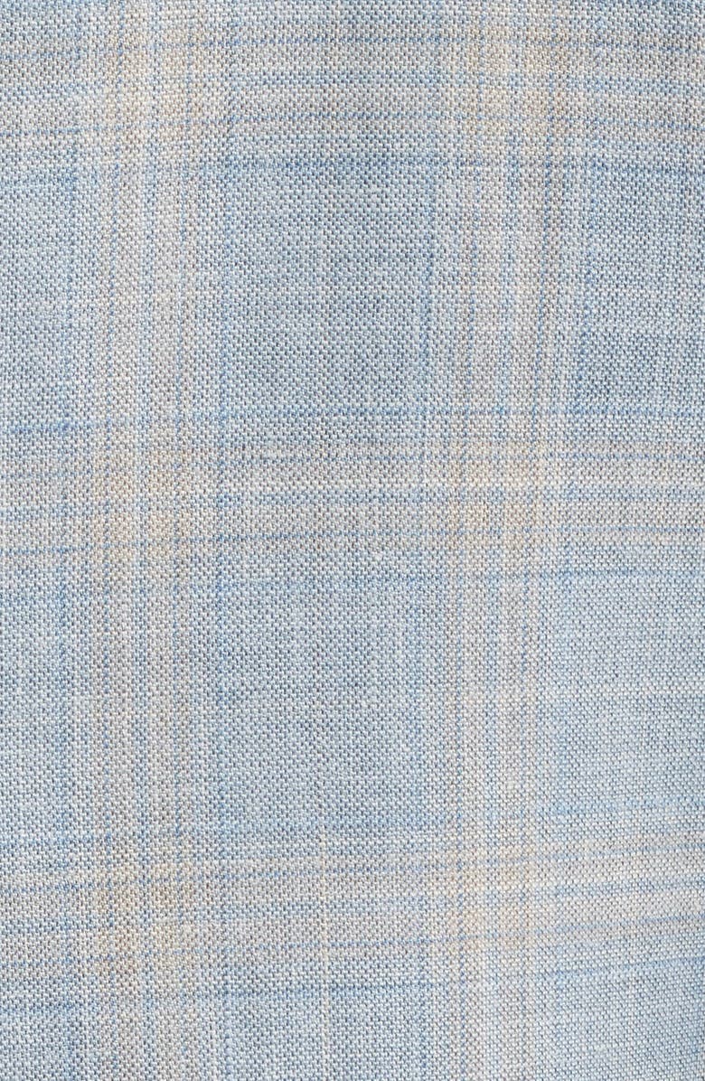 Vince Relaxed Fit Icon Linen, Wool & Silk Sport Coat, Alternate, color, Light Blue