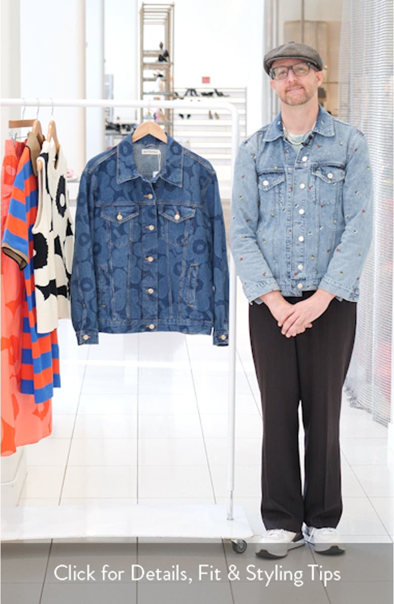 Maridenim Murros Unikko Denim Trucker Jacket, sales video thumbnail