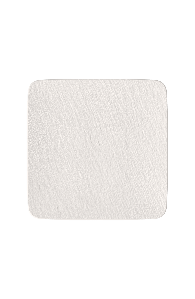Villeroy 
Boch Manufacture Rock blanc Square Serving/Gourmet Plate, Main, color, White