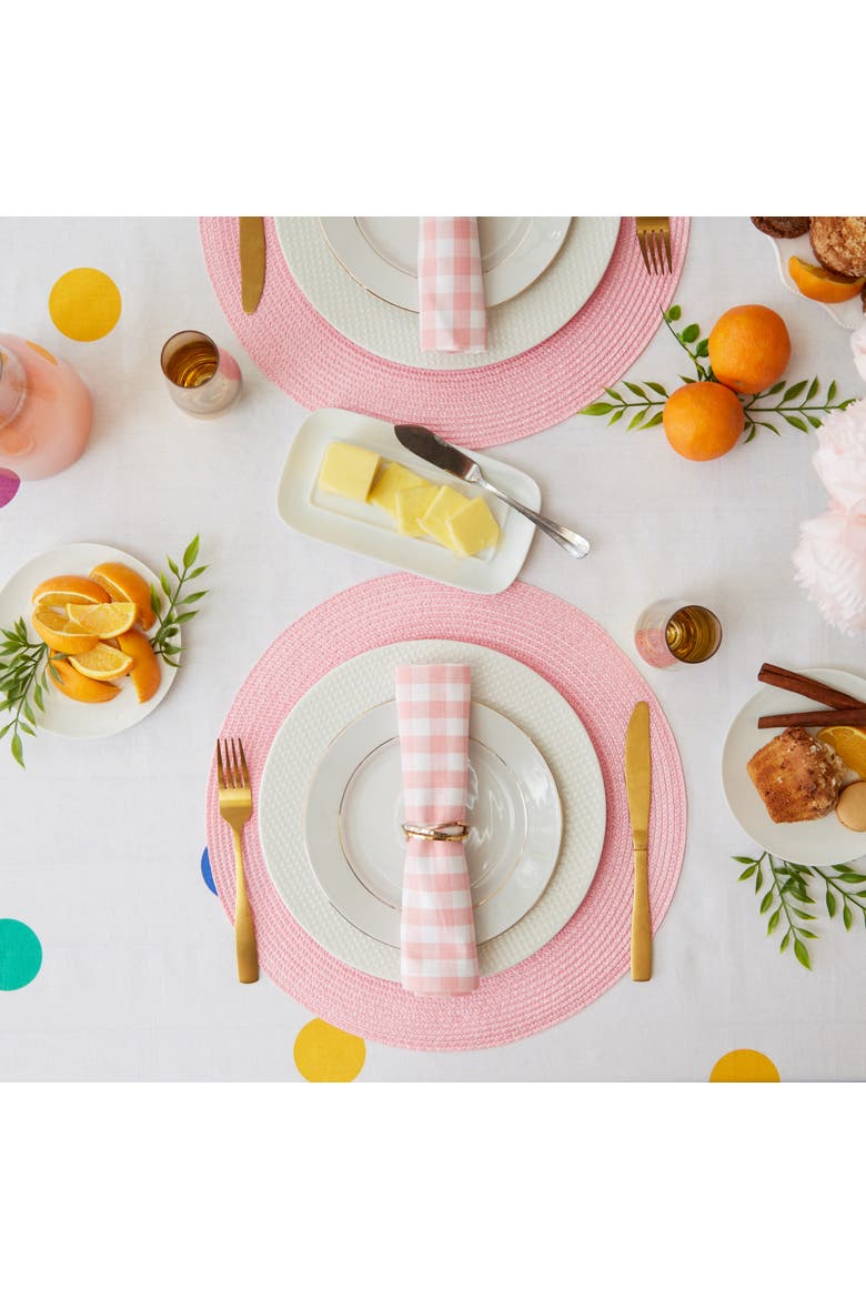 Confetti Print Tablecloth 60X84, Alternate, color, Confetti Print