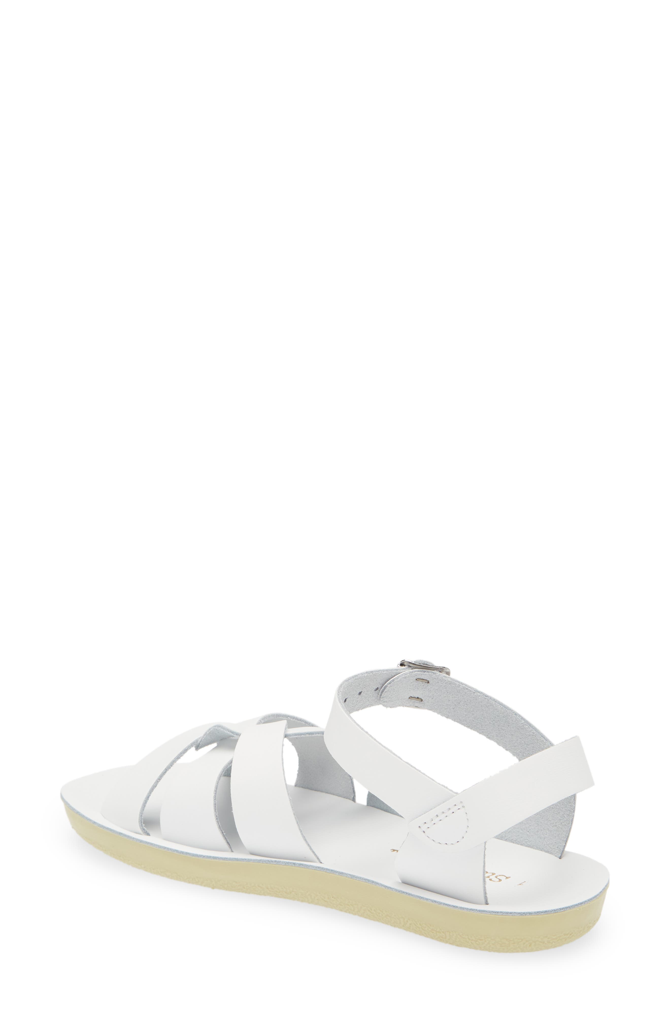 Swimmer Sandal, Alternate, color, WHITE