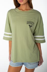 Roxy Game Day Graphic Oversized T-Shirt