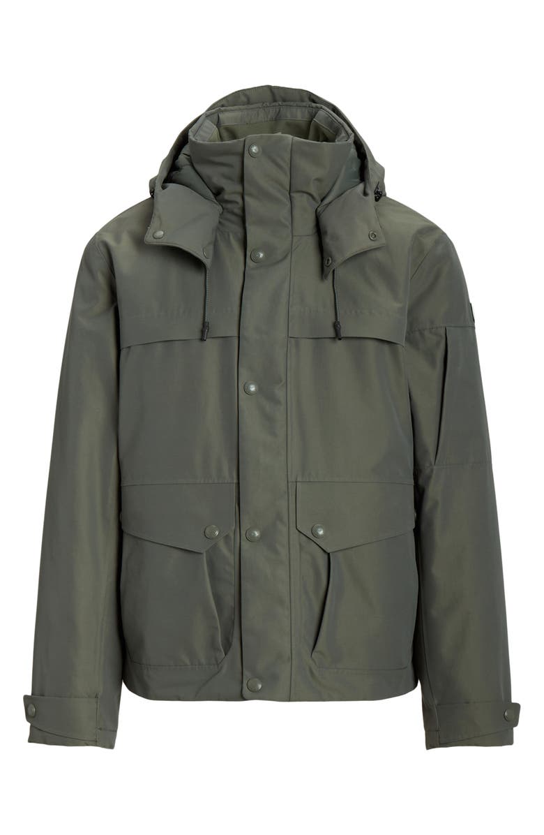 Polo Ralph Lauren Rhodes Hooded Jacket, Alternate, color, Fossil Green
