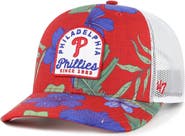 '47 Men's '47  Red Philadelphia Phillies Tei Beachside Adjustable Trucker Hat
