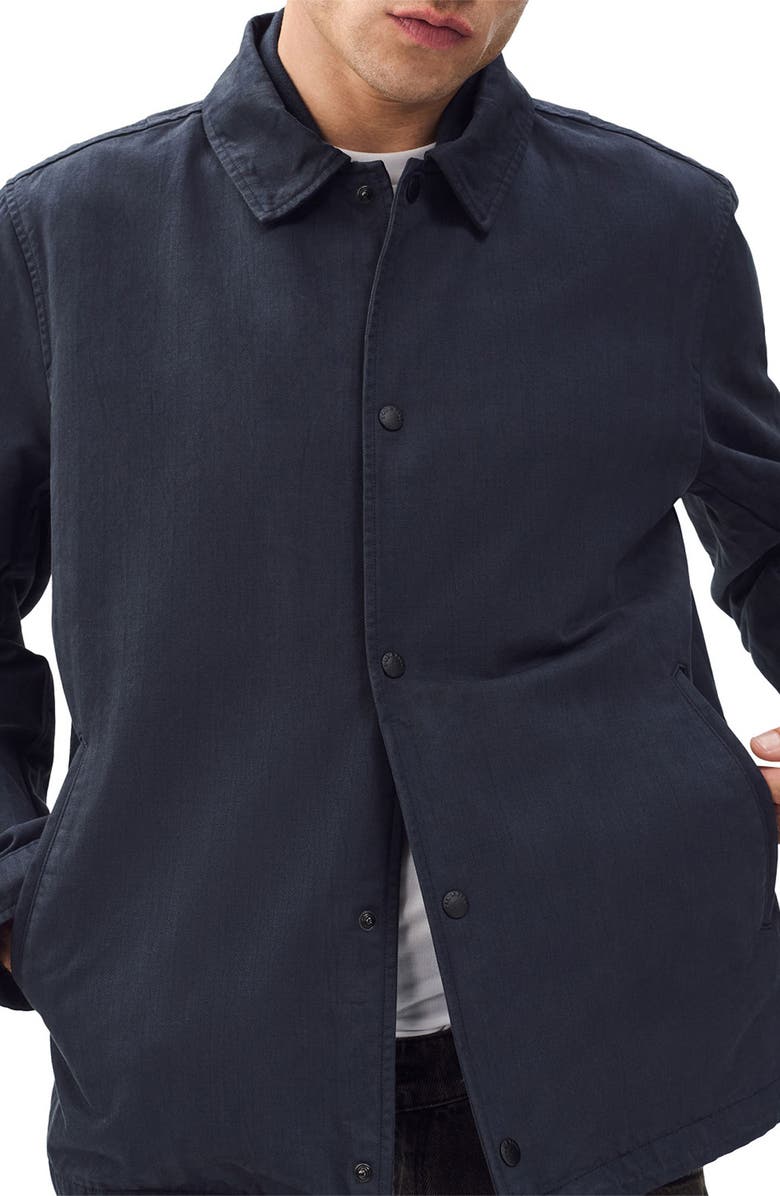 rag & bone Reed Snap Front Jacket, Alternate, color, Sal