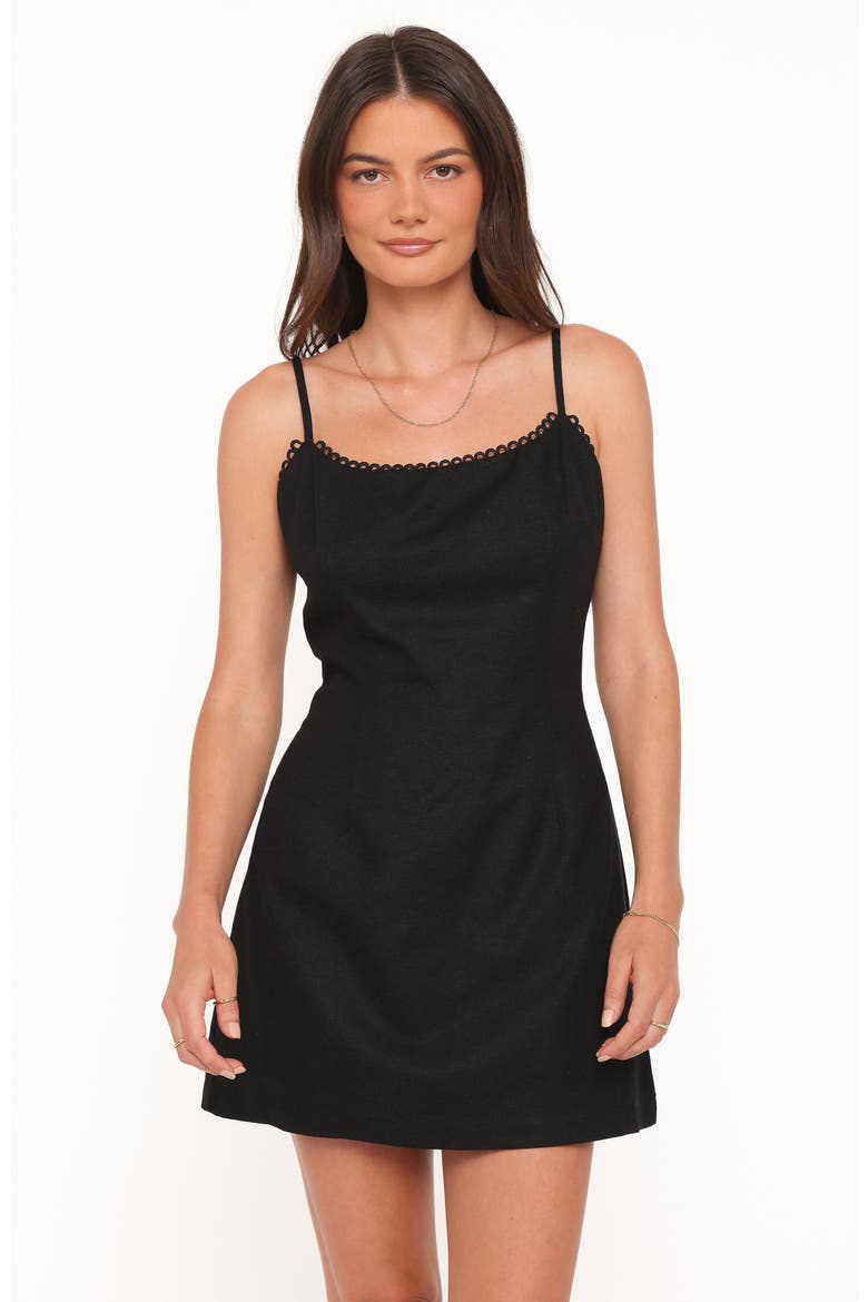 Marcella Sleeveless Romper, Alternate, color, BLACK