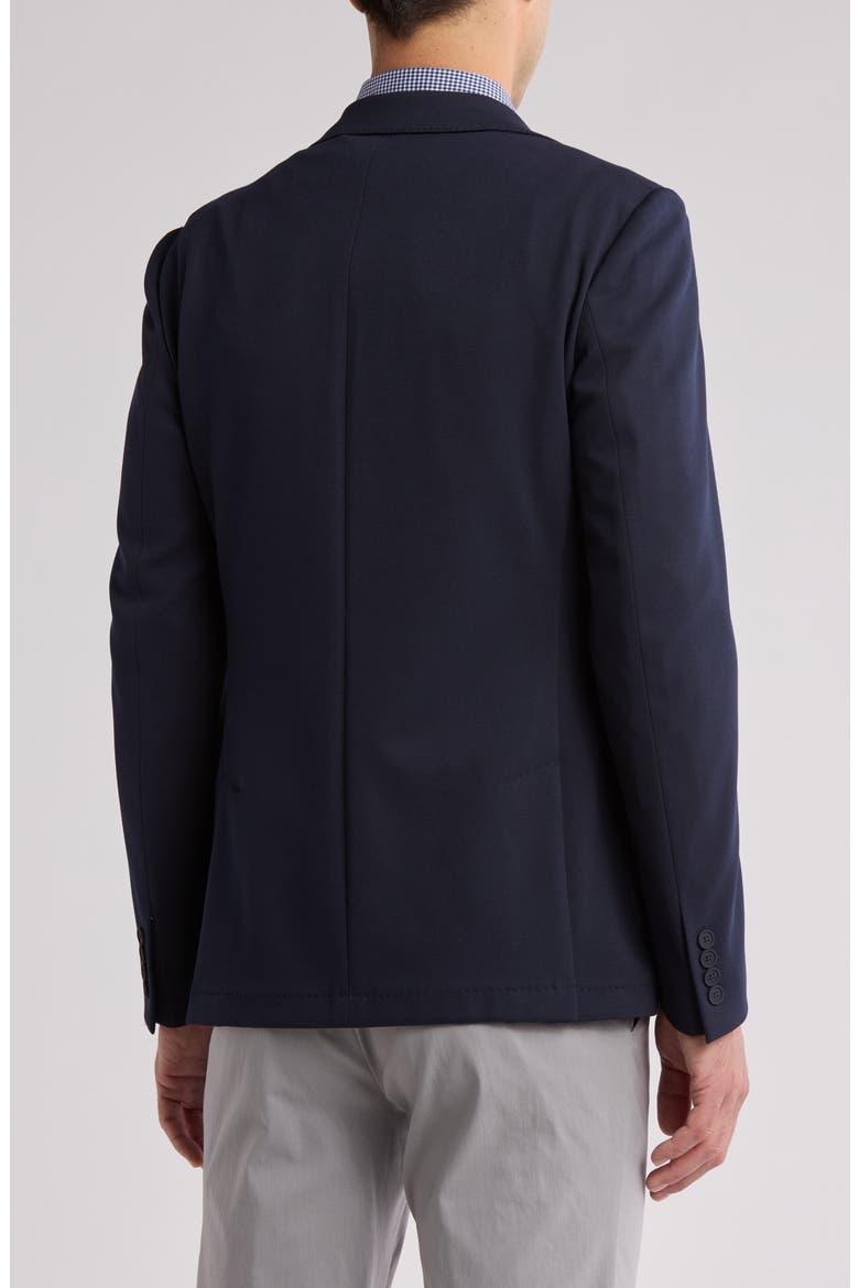 Navy Solid Notch Lapel Sport Coat, Alternate, color, NAVY