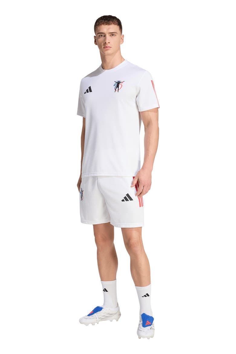 Jude Bellingham Soccer Shorts, Alternate, color, WHITE