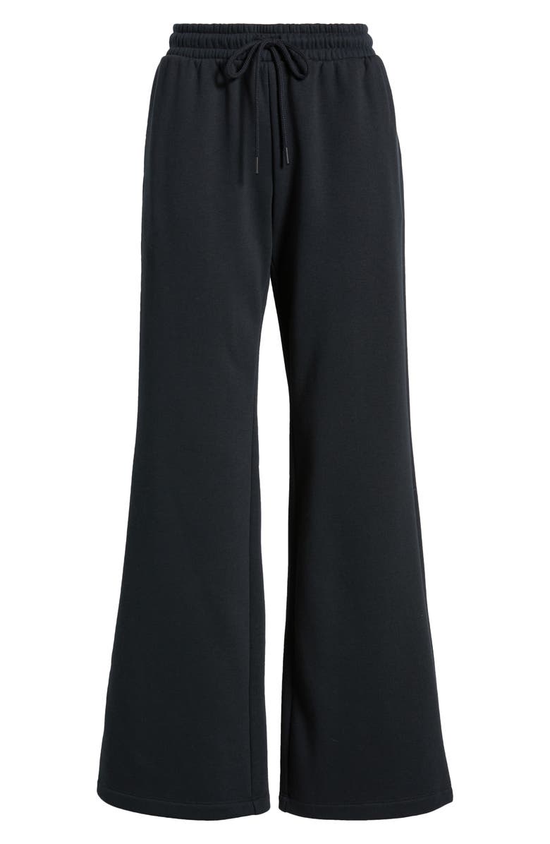 BP. Baggy Flare Leg Sweatpants, Main, color, Black Jet