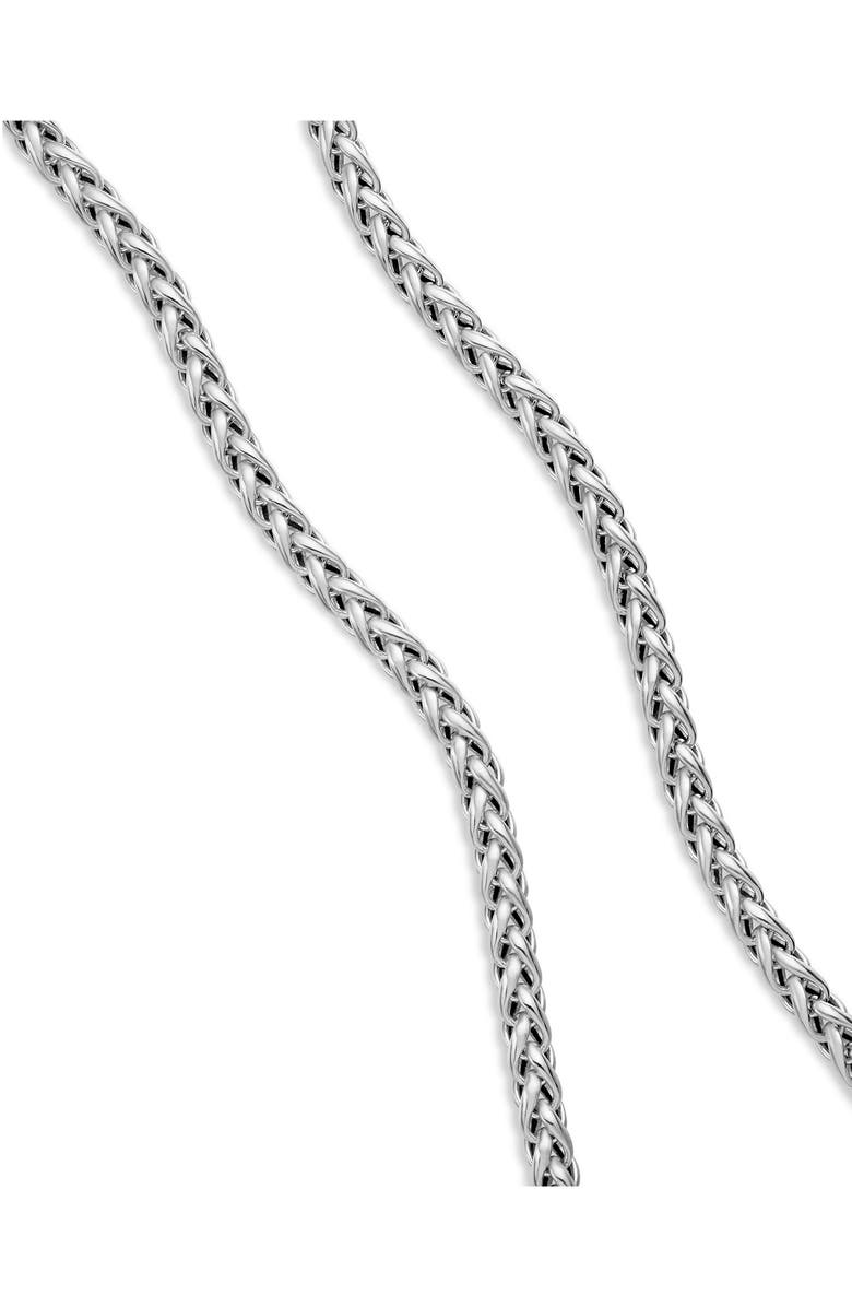 David Yurman Wheat Chain Necklace, Alternate, color, Silver