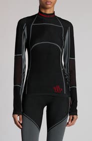 Moncler Grenoble Long Sleeve Active T-Shirt