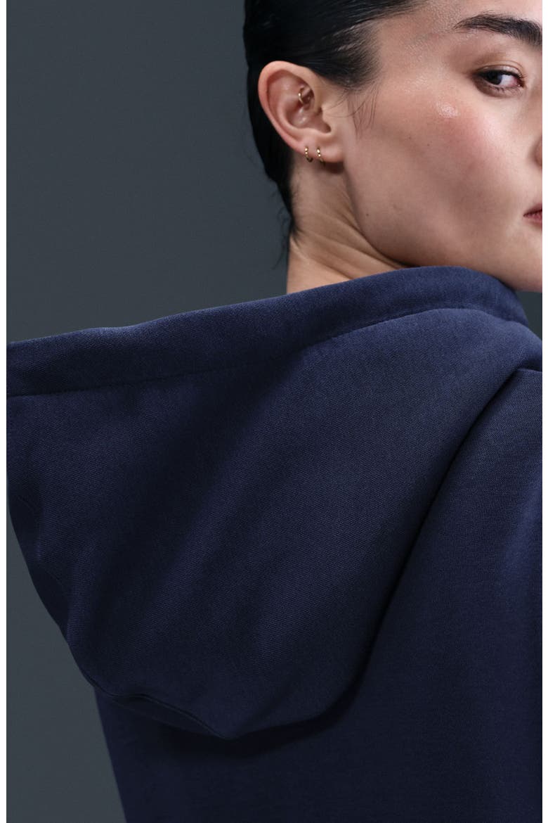 Sportswear Phoenix Fleece Full Zip Hoodie, Alternate, color, MIDNIGHT NAVY/ SAIL