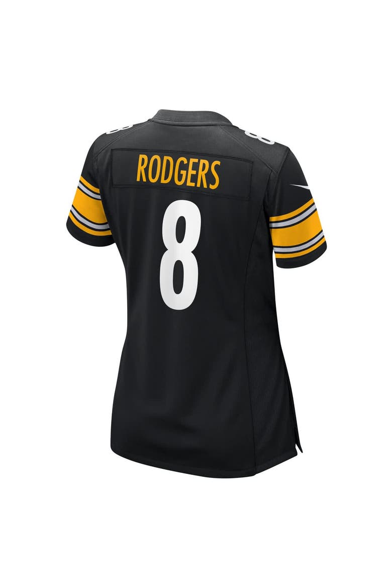 Women's Nike Aaron Rodgers Black Pittsburgh Steelers Game Jersey, Alternate, color, Black