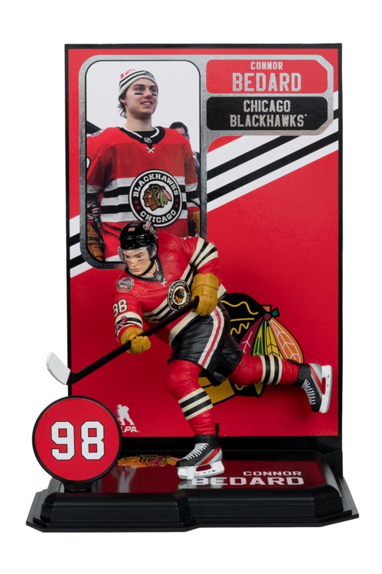 Connor Bedard (Chicago Blackhawks) (Winter Classic) McFarlane NHL 7" Figure, Main, color, Multi-Color