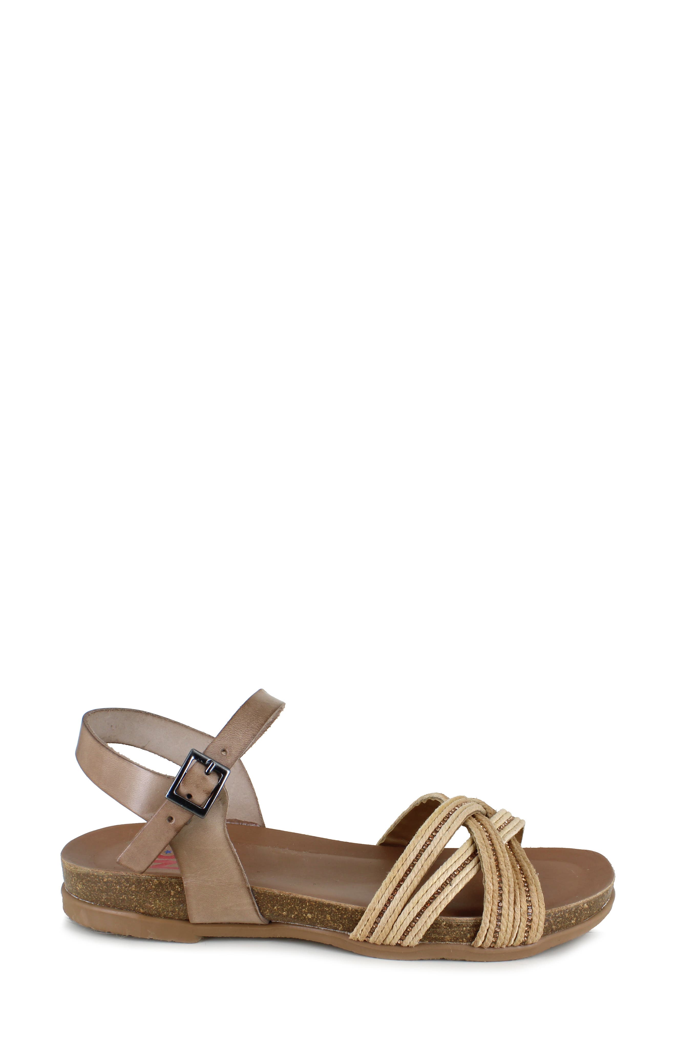 Porto Sandal, Alternate, color, TAUPE LEATHER