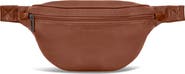 CHAMPS Onyx Leather Belt Bag