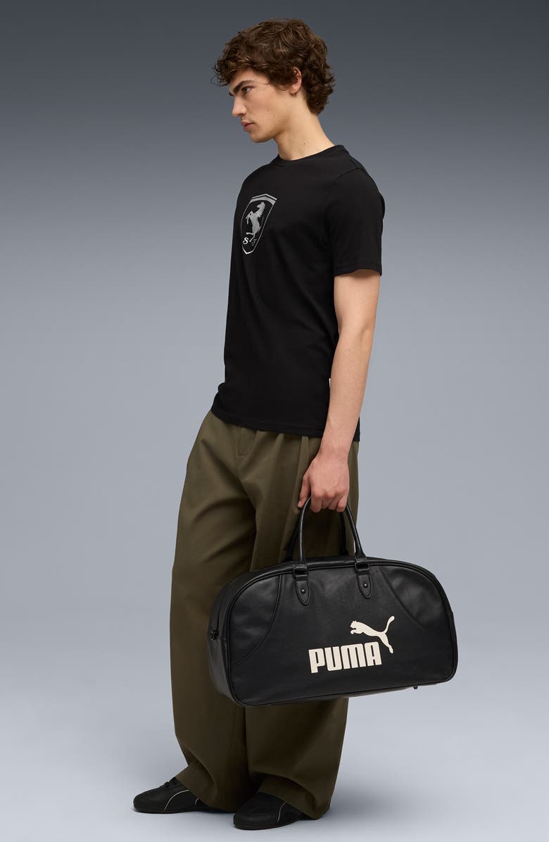 PUMA x Ferrari Sportswear Shield Graphic T-Shirt, Alternate, color, Puma Black