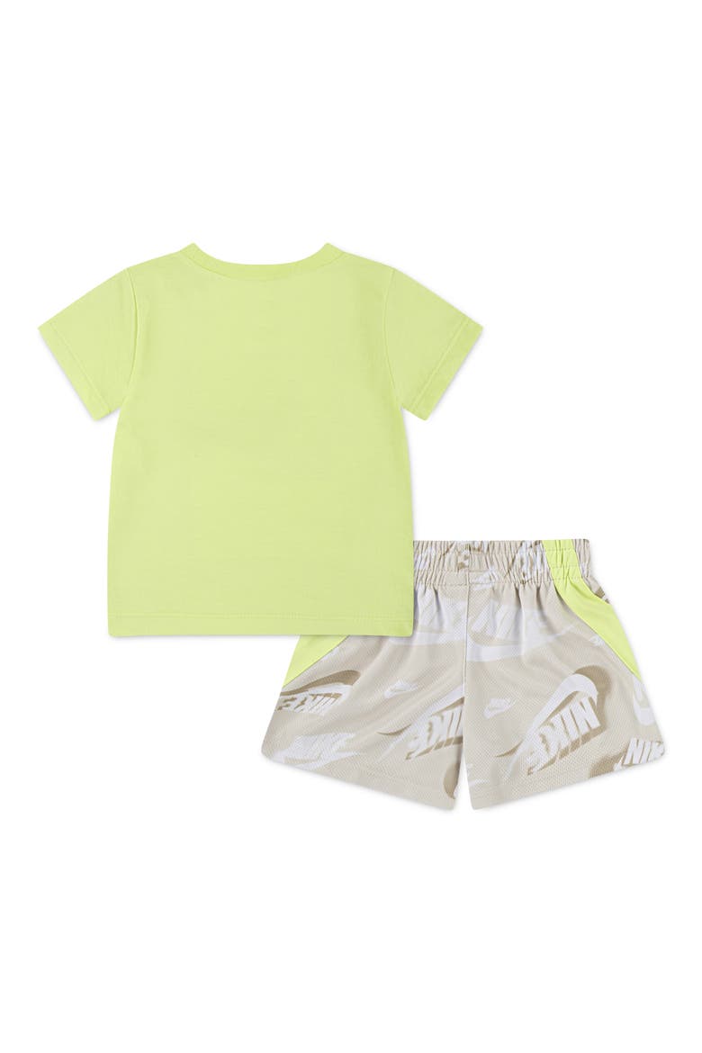 Sportswear Dri-FIT T-Shirt & Mesh Shorts Set, Alternate, color, LIGHT OREWOOD BROWN