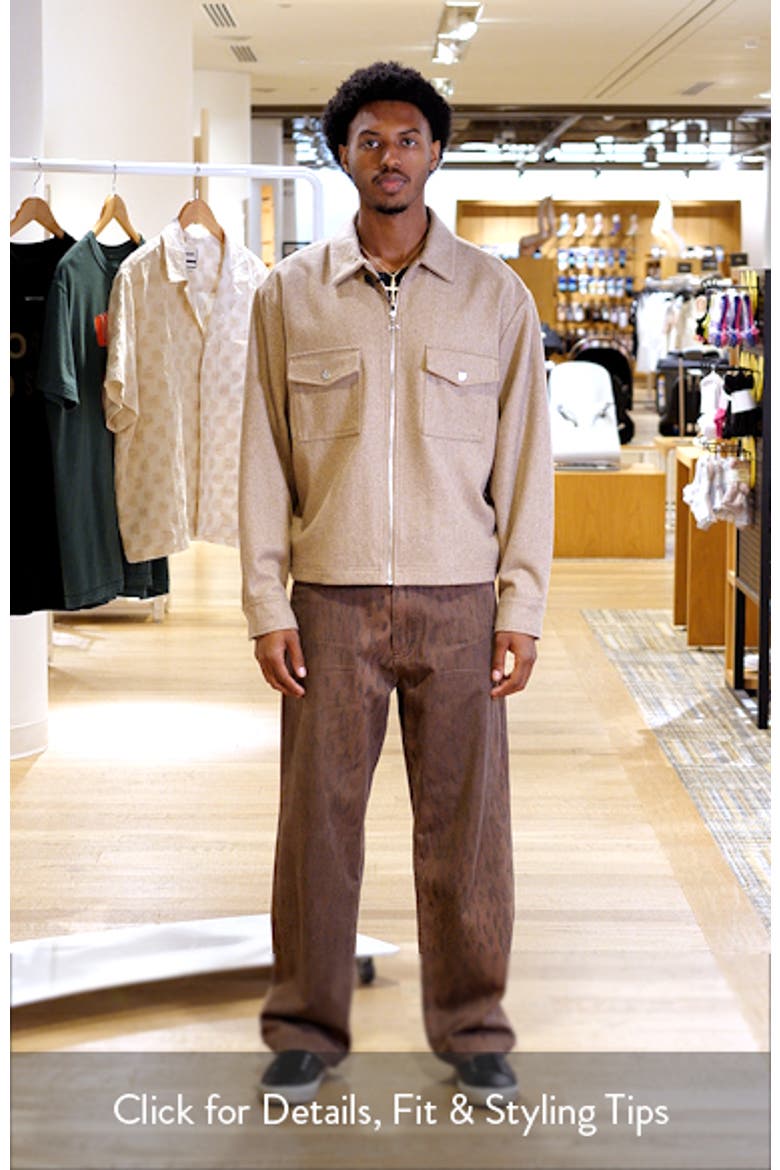 Trapani Wool Blend Zip-Up Jacket video