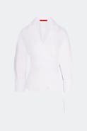 SIMONMILLER Anya Poplin Wrap Top