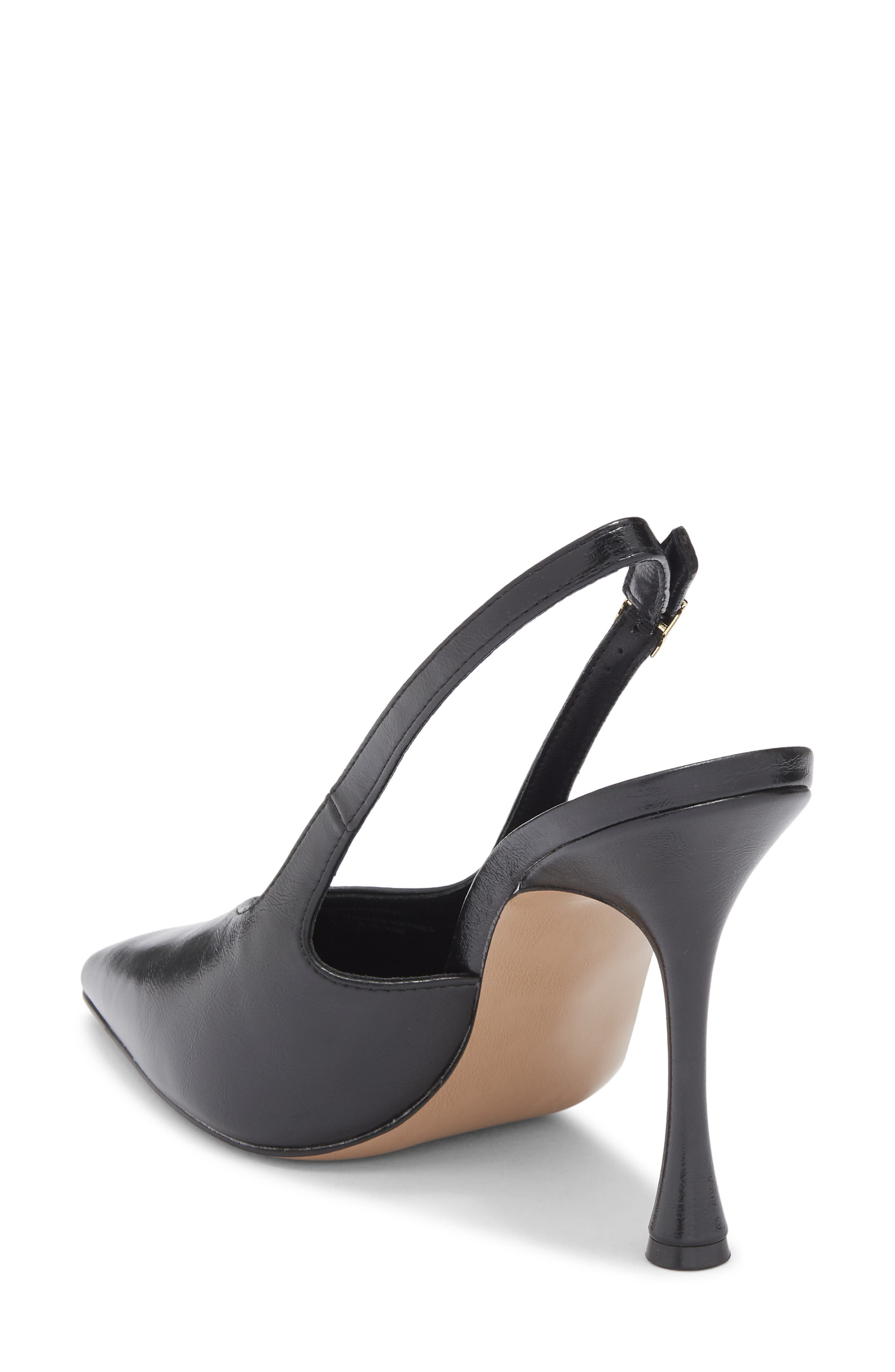 Steve Madden Beverlie Pointed Toe Slingback Pump, Alternate, color, Black