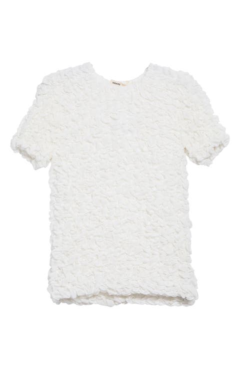 Polly Ruched Silk Top