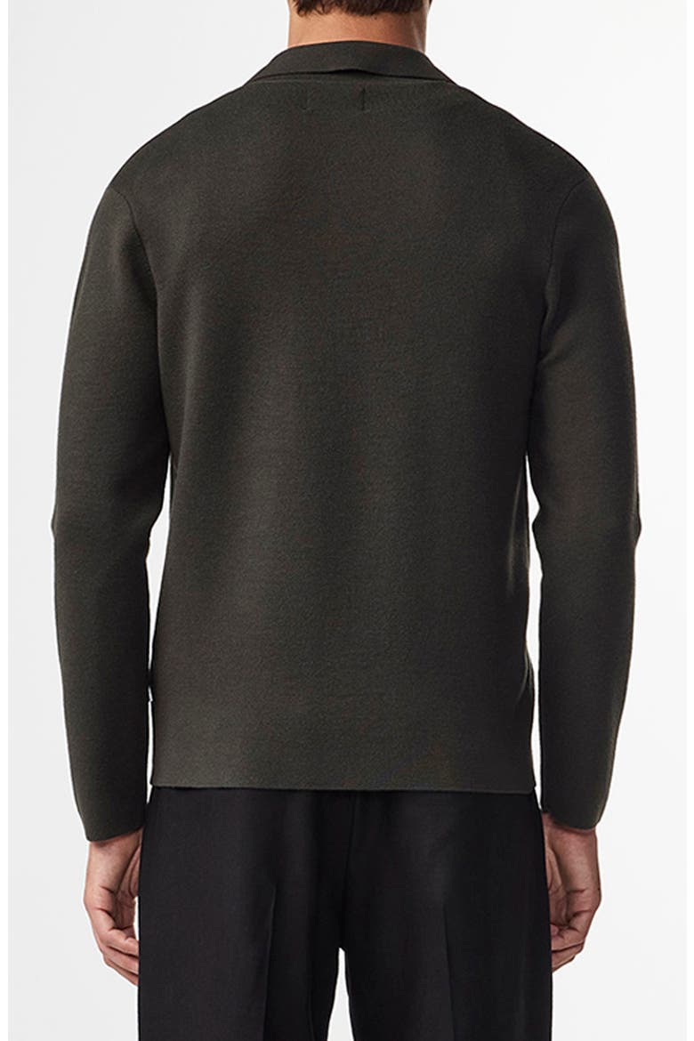 Jonas 6530 Cardigan, Alternate, color, DARK ARMY