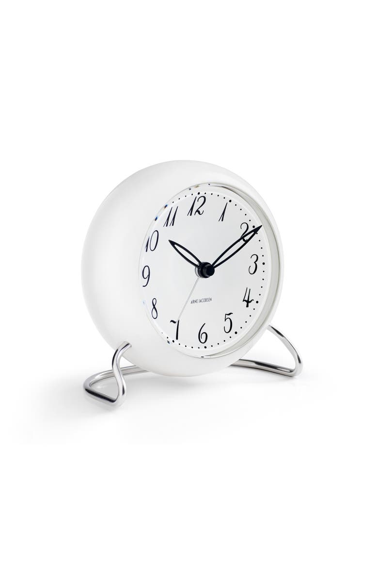 Lk Table Clock, Alternate, color, White