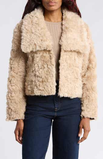 Faux Fur Crop Jacket