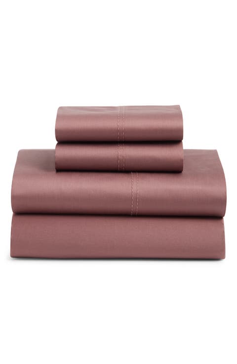 400 Thread Count Organic Cotton Sateen Sheet Set