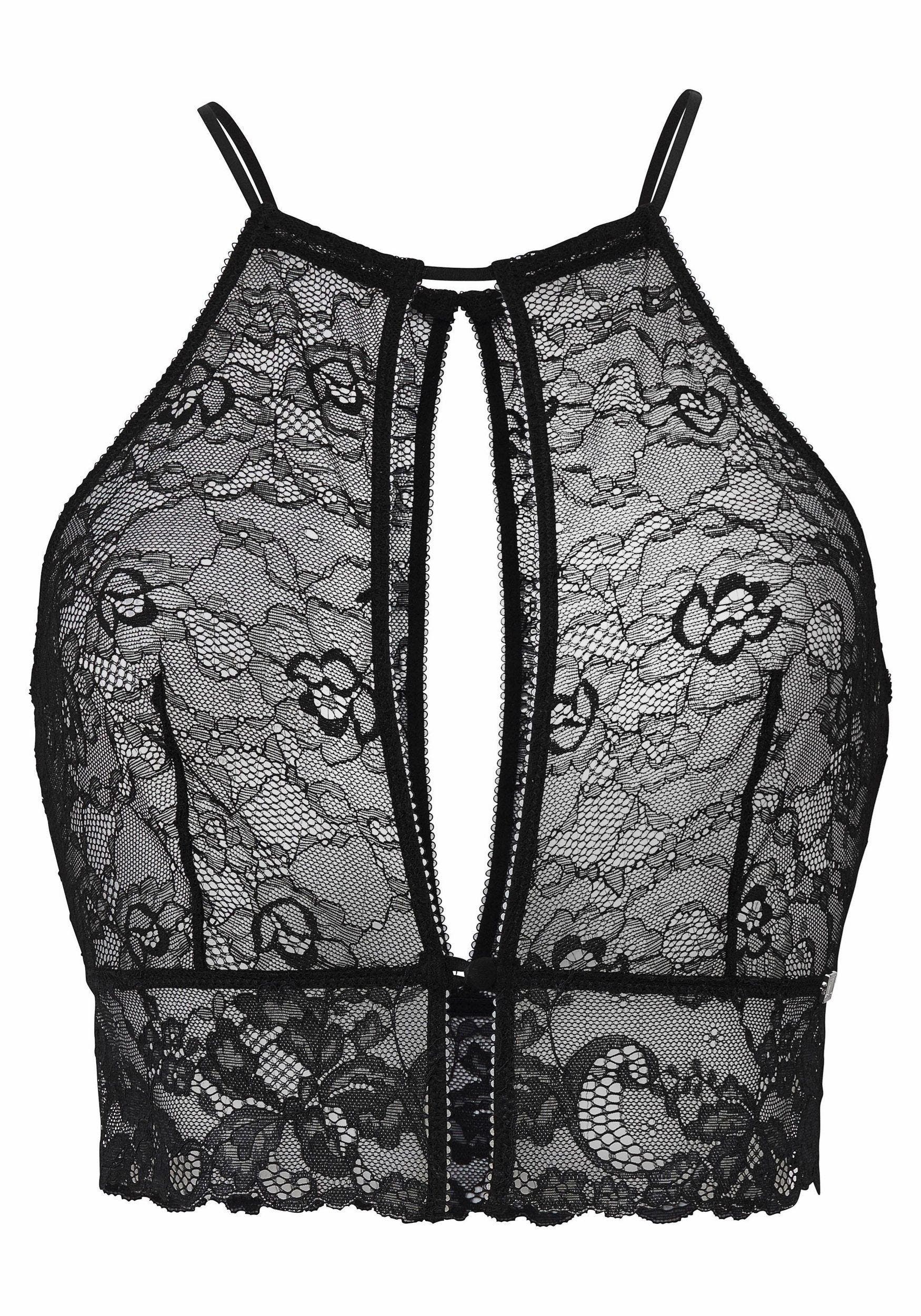 LASCANA Lace Keyhole Lingerie Top (Women) | Nordstrom