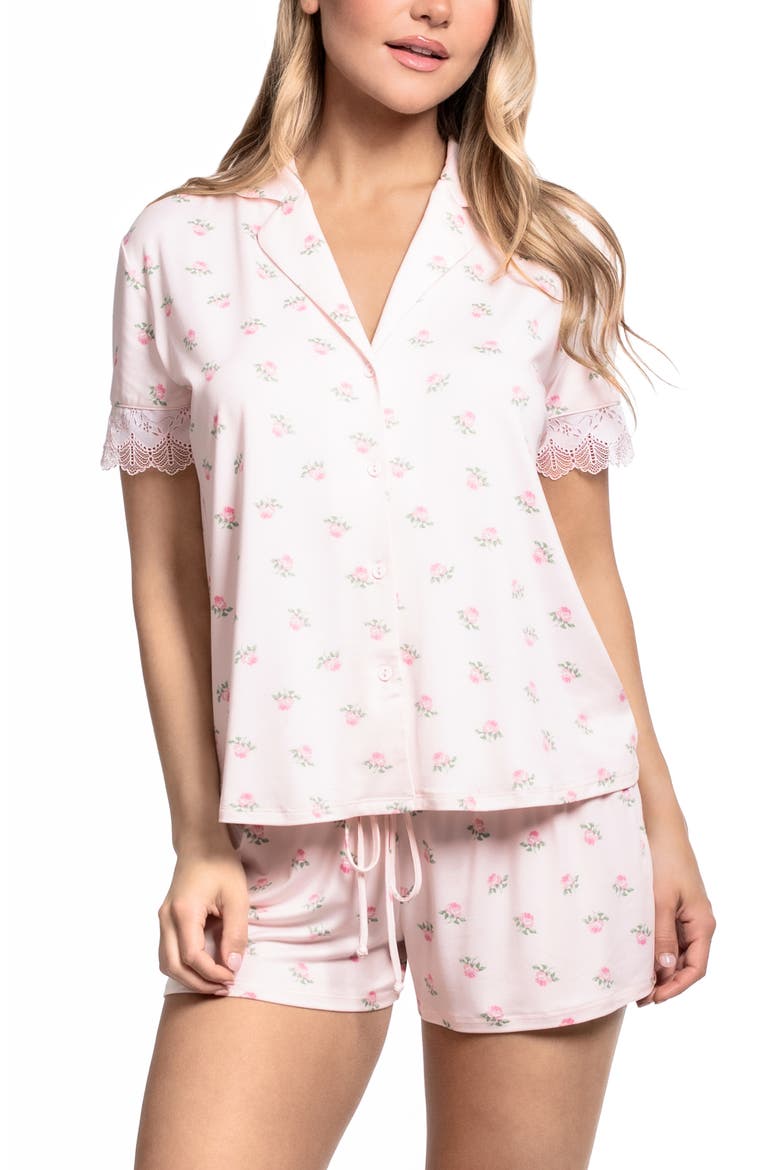 Sevilla Shortie Pajamas, Main, color, QUARTZ PINK