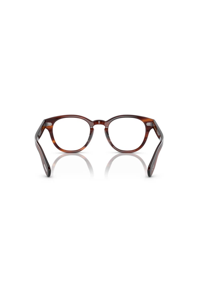 50mm Round optical glasses, Alternate, color, Tortoise