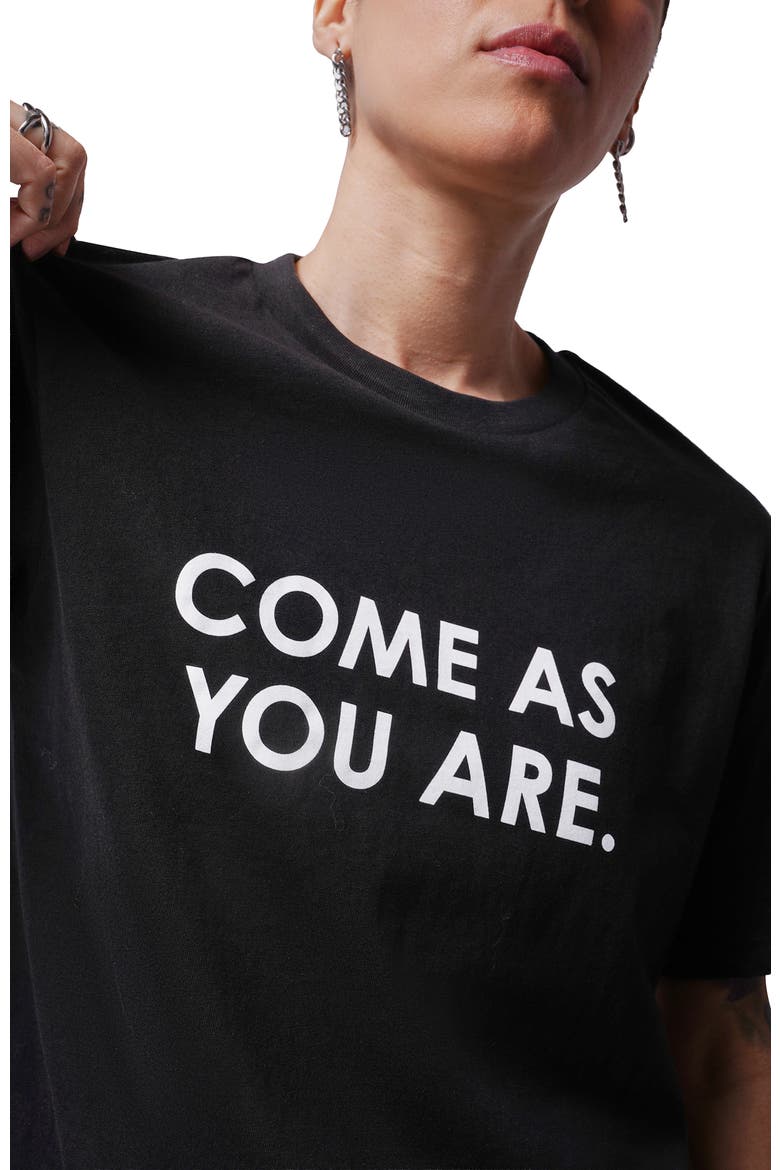 The Come As You Are Tee, Alternate, color, COME AS YOU ARE BLACK